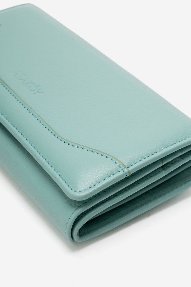 kadin-deri-cuzdan-ACIK YESIL-ENS9731-0102934_0